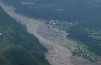 Veja como ficou o local após destruição causada por enchente no Nepal